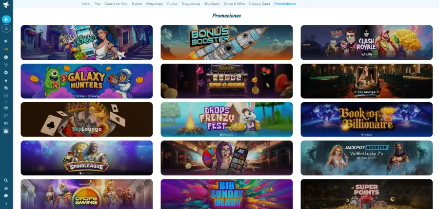 En las promociones de Casino Estrella abundan los torneos.