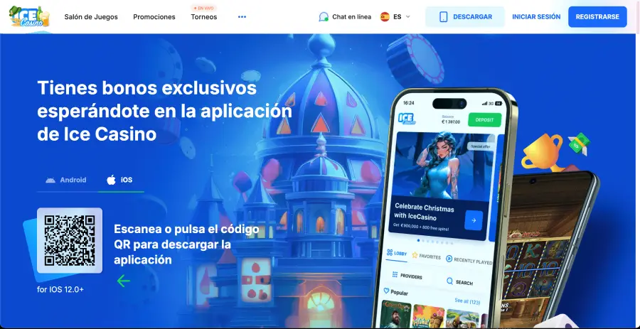 El mayor beneficio de jugar desde la app de Ice Casino es que tendrás ofertas exclusivas.