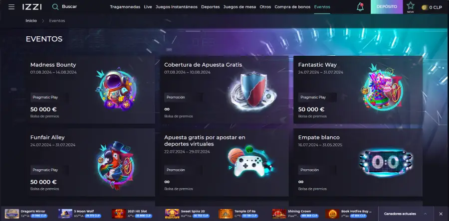 bonos izzi casino