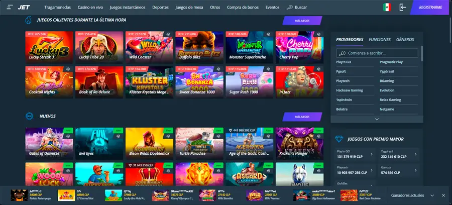 Jet Casino, una plataforma con los diversos juegos para todo tipo de jugador