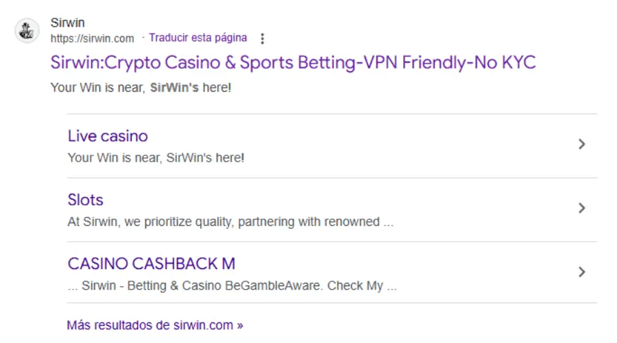 Lema "VPN Friendly - No KYC" de Sirwin.