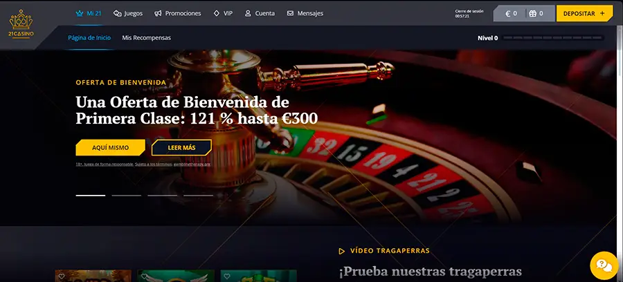 21 Casino destaca por su diseño sofisticado y su enfoque centrado en la experiencia del jugador.