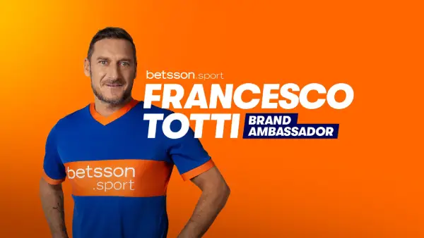 Francesco Toti embajador deportivo de Betsson