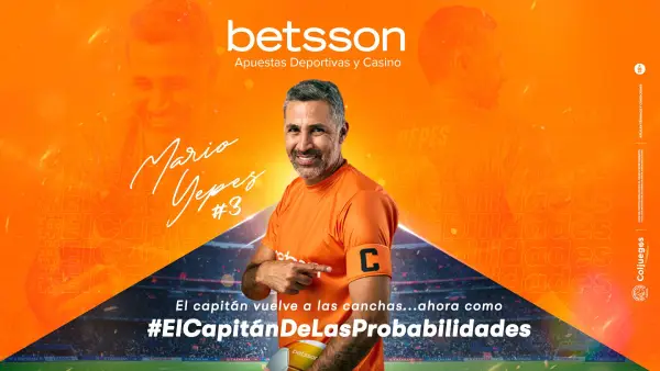 Mario Alberto Yepes embajador deportivo de Betsson