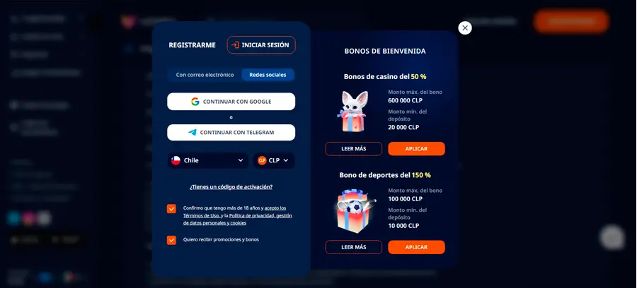 El proceso de registro de Monro Casino es moderno, sencillo y rápido