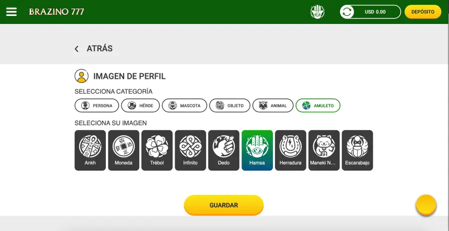En tu perfil puedes configurar un avatar. 