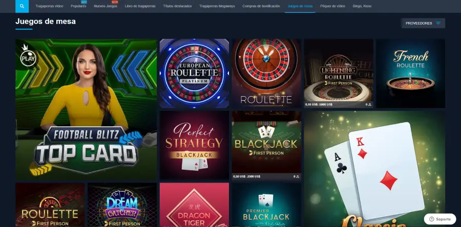 BetGlobal Casino es un gran casino en línea para jugar juegos de mesa.