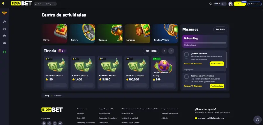 En BDMbet ganas recompensas más allá de los juegos.