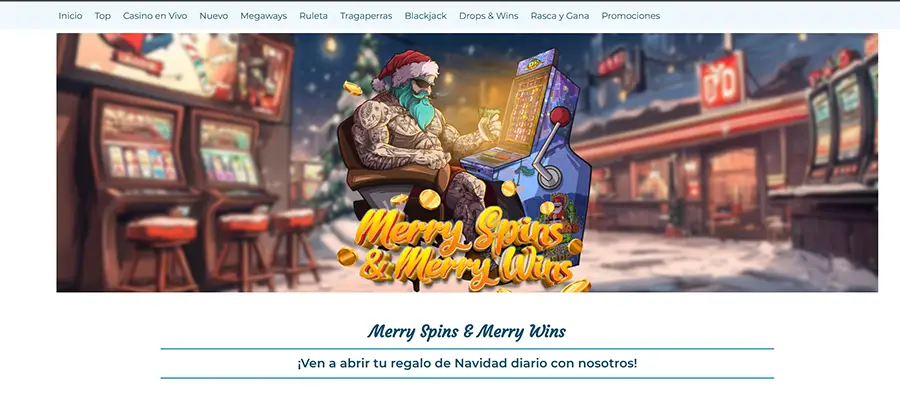 Free spins y dinero gratis en Navidad - Casino Estrella. 