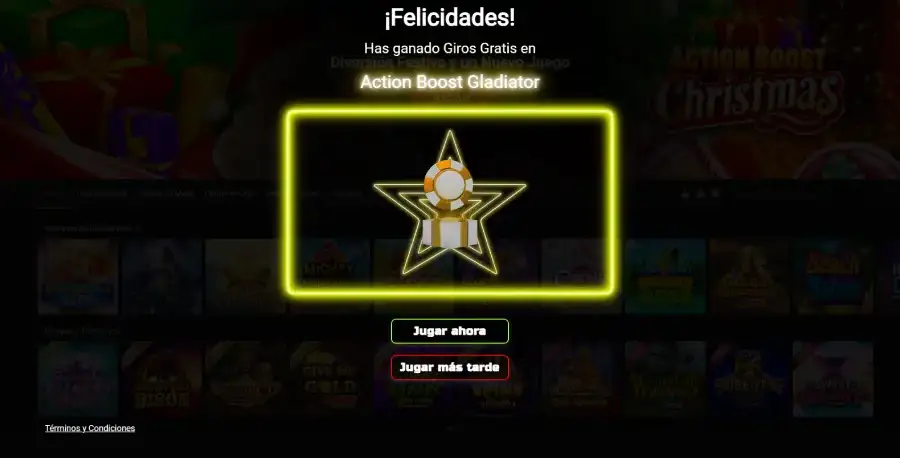 En Royal Vegas tienes la oportunidad de girar gratis su ruleta de premios sorpresa