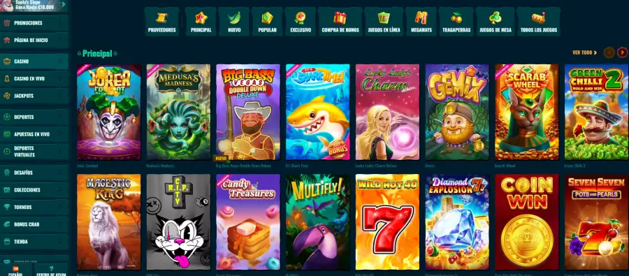 Spinanga Casino ofrece juegos virtuales de proveedores reconocidos.