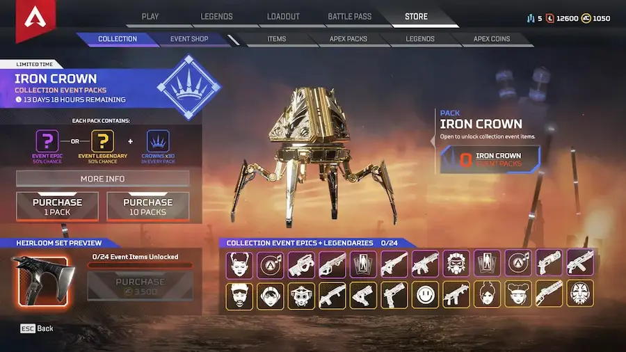 Apex Legends Loot Boxes