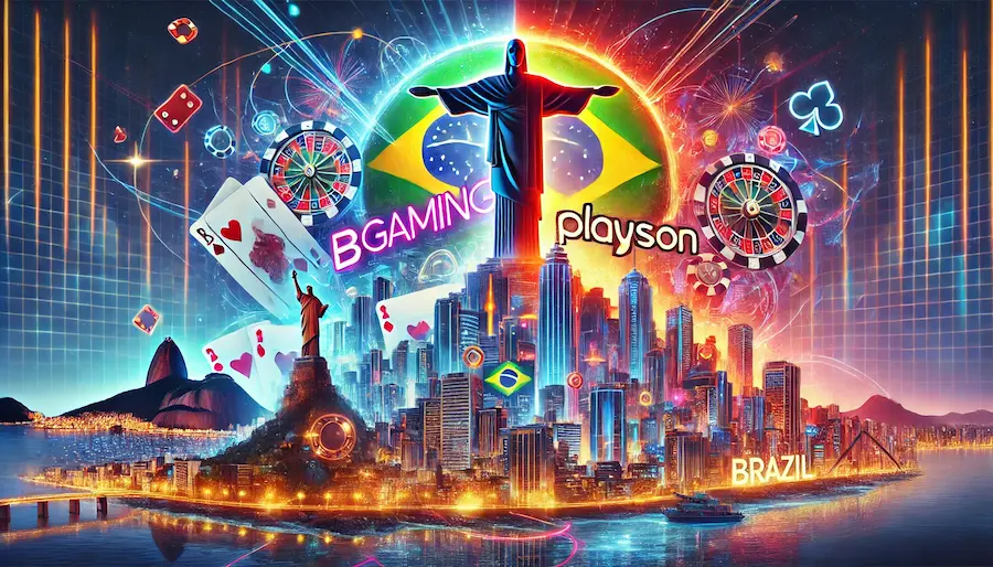 BGaming y Playson Desembarcan en Brasil