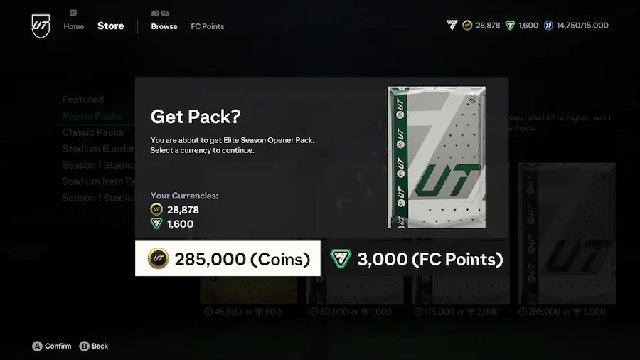 FUT Loot Boxes