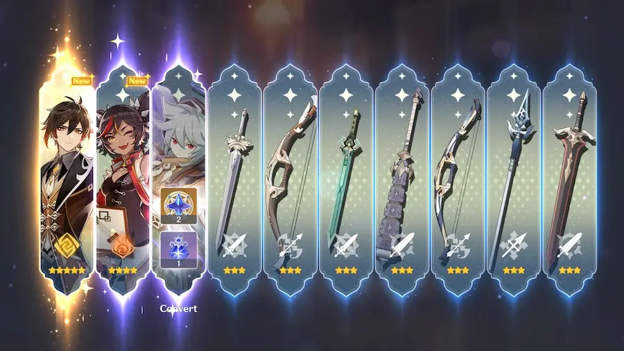 Genshin Impact Loot Boxes