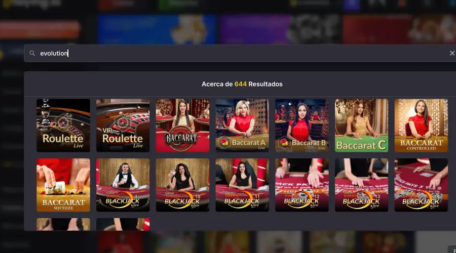 Buscador de juegos en Playing.io.