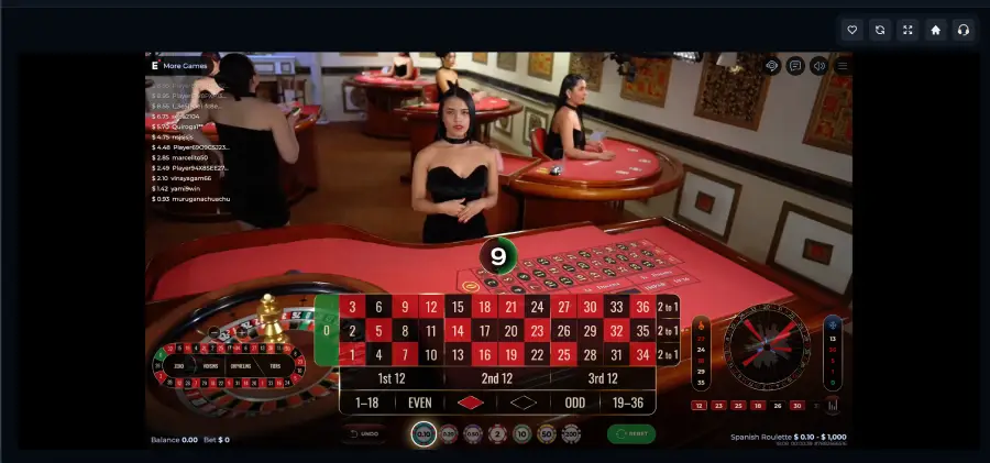 El casino en vivo de Betico es de alta calidad. 