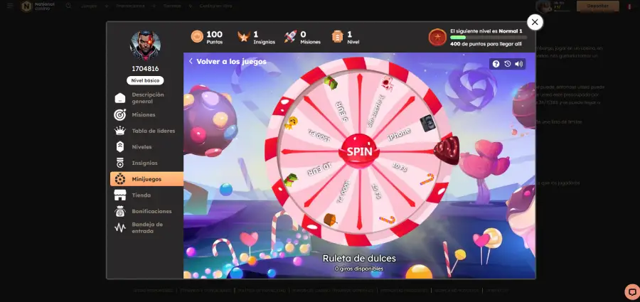 En la “Ruleta de los Dulces” puedes ganar desde un iPhone hasta dinero en efectivo.