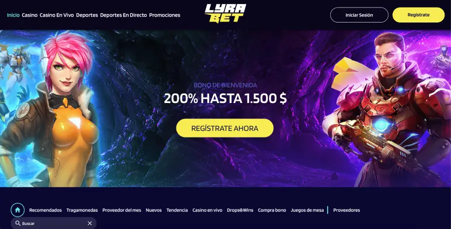 Lanzado en junio de 2025, Lyrabet es un nuevo casino online.