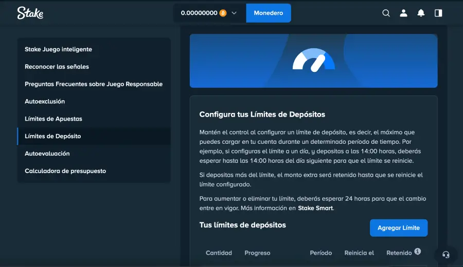 Stake Casino es un casino en línea seguro y regulado con uno de los mejores programas de Juego Responsable. 