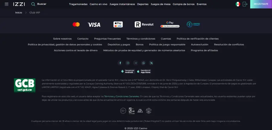IZZI Casino está a la vanguardia de los pagos digitales con Apple Pay.
