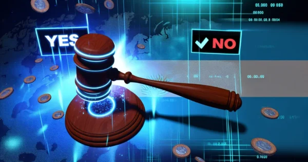 Bloqueo de Polymarket en Argentina por orden judicial y regulación del juego online.